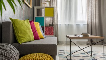 Living room with window